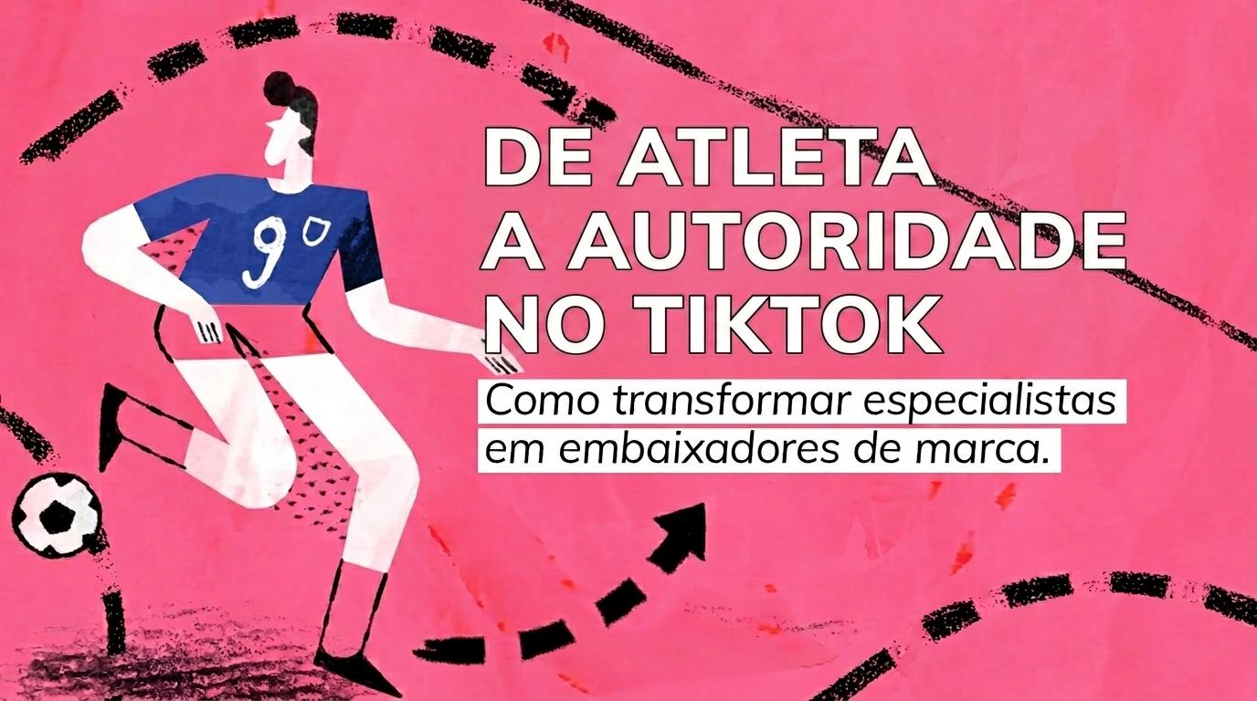 De Atleta a Autoridade: Como Transformar Especialistas em Embaixadores de Marca no TikTok O mercado de influência no Brasil atingiu um ponto de maturação. Se até ontem as marcas se contentavam com "rostos bonitos" fazendo dancinhas ou unboxing superficiais, hoje o jogo é outro. Em 2026, a autoridade não se constrói com volume de seguidores, mas com a profundidade do endosso. E quando falamos de setores que exigem alta performance, saúde, tecnologia ou estilo de vida, não existe atalho: ou o seu influenciador é, de fato, uma autoridade técnica no assunto, ou a sua marca está perdendo tempo e dinheiro. Aqui na Abby, acreditamos na força do especialista como embaixador. Transformar um atleta de elite, um nutricionista renomado ou um coach de performance em um embaixador da sua marca no TikTok não é apenas uma estratégia de marketing; é uma operação de branding e construção de autoridade de longo prazo. Mas, como transpor o conhecimento técnico de um atleta para a linguagem nativa, ágil e altamente visual do TikTok? Como fazer com que essa autoridade gere views, engajamento e, acima de tudo, conversão? Neste guia, vamos desvendar como grandes marcas brasileiras estão utilizando o TikTok Search e o Marketing de Influência Estratégico para converter especialistas em embaixadores inquestionáveis, utilizando toda a nossa expertise e o know-how que aplicamos em cases de sucesso como o do MorumbiShopping — onde a estratégia, a criatividade e a integração de influenciadores geraram números astronômicos de impacto.