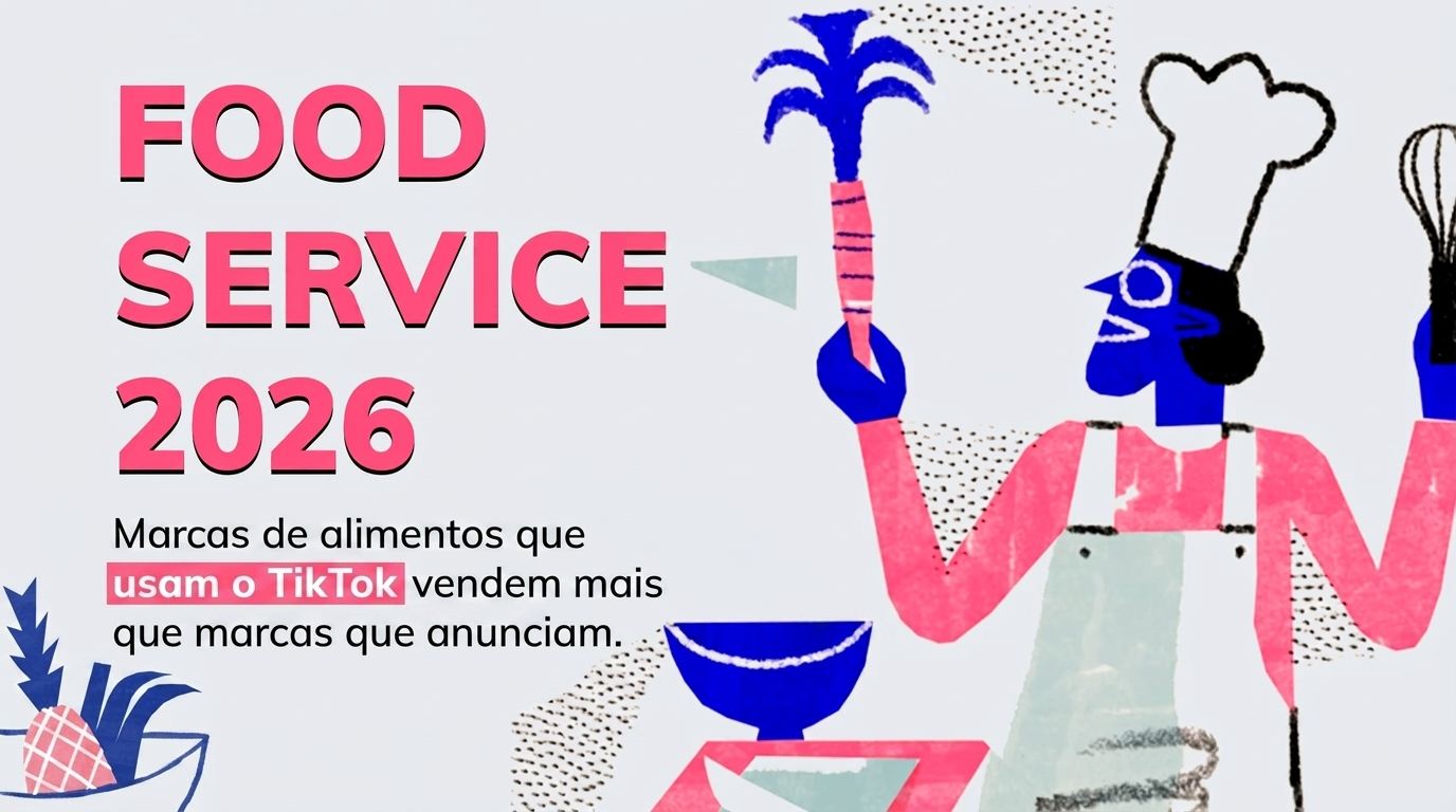 Grandes marcas da área da alimentação e Food Service se rendem ao TikTok e influenciadores Por Agência Abby Food Service 2026: Marcas Que Educam Chefs Vendem Mais Que Marcas Que Anunciam. O setor de Food Service atravessa uma transformação silenciosa, mas irreversível. Se há cinco anos a estratégia de uma grande marca da indústria alimentícia se resumia a garantir presença nas gôndolas e um bom contrato de distribuição com grandes redes, hoje o jogo é outro. A decisão de compra que abastece os restaurantes, hamburguerias e padarias do país não acontece mais apenas no balcão de negociações. Ela acontece no ambiente digital, sob a influência de vozes que, lá atrás, eram ignoradas pelos departamentos de marketing: os chefs e cozinheiros que dominam o TikTok. Grandes marcas da área da alimentação entenderam que o modelo de publicidade interrompida — o velho comercial de TV que apenas "anuncia" um molho ou uma farinha — está perdendo fôlego. O tomador de decisão, seja ele o dono de uma franquia de sucesso ou um chef executivo de um restaurante renomado, é um consumidor de conteúdo. Ele busca eficiência, margem de lucro, otimização de estoque e inspiração para o cardápio. E ele encontrou no TikTok Search o lugar onde essas respostas são entregues com a velocidade e a autenticidade que o mundo profissional exige. Na Agência Abby, não vemos apenas vídeos curtos. Vemos um sistema de descoberta digital. Ao liderar estratégias para marcas como a Unilever Food Solutions, provamos que quando uma empresa deixa de "anunciar" e passa a "educar", o resultado não é apenas um pico de alcance, mas a consolidação de uma autoridade que se traduz em contrato fechado.