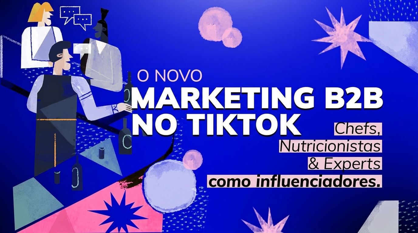 A era do "corporativês" acabou. O que os gigantes do B2B aprenderam ao colocar especialistas no centro da estratégia de influência no TikTok. Você, que comanda a estratégia de comunicação de uma grande indústria ou de um player robusto no mercado B2B, provavelmente já sentiu o choque: os canais tradicionais de aquisição estão entregando cada vez menos, enquanto o custo de aquisição de clientes (CAC) segue em uma curva ascendente. Onde está o seu cliente? Ele não parou de pesquisar, não parou de buscar soluções e não parou de avaliar novos fornecedores. Ele apenas mudou de palco. Em 2026, o TikTok não é apenas o aplicativo de vídeos virais que domina o tempo de tela do brasileiro. Ele é a principal plataforma de Social Search e descoberta técnica do mercado profissional. Quando um nutricionista de uma grande rede hospitalar busca uma nova linha de suplementos, ou quando um chef executivo de uma cadeia de restaurantes precisa otimizar o custo de insumos, ele não começa a jornada ligando para um representante comercial. Ele busca no TikTok. Ele quer ver a prova, ele quer ouvir a autoridade, ele quer o "como fazer" na prática. E aqui reside o segredo que poucas indústrias dominam: a autoridade técnica agora precisa de um rosto. Transformar chefs, nutricionistas, engenheiros e especialistas em influenciadores de marca não é um capricho estético; é a estratégia mais sofisticada de performance, branding e autoridade que uma marca pode adotar. Neste guia profundo, a Agência Abby abre o seu playbook para mostrar como grandes marcas brasileiras estão convertendo especialistas em embaixadores inquestionáveis, utilizando o TikTok não apenas para gerar views, mas para construir uma base sólida de negócios.