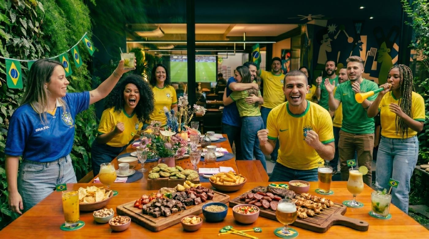 Copa do Mundo 2026: elabore um plano estratégico de Comunicação Interna para a equipe de sua empresa em São Paulo nos jogos do Brasil
A Copa do Mundo de 2026 está chegando, e com ela a energia contagiante que só o
futebol brasileiro é capaz de gerar. Para as empresas em São Paulo, este não é
apenas um evento esportivo; é uma oportunidade de ouro para engajar equipes,
fortalecer a cultura organizacional e criar momentos memoráveis. No entanto,
sediar essa experiência em um ambiente corporativo tradicional pode diluir a
paixão e perder a chance de um impacto real.
É aqui que o Abby Refúgio entra em cena, não como um mero espaço, mas como seu
parceiro estratégico. Nós entendemos que o objetivo de um evento corporativo
durante a Copa vai além de assistir ao jogo. É sobre proporcionar uma
experiência que seja, ao mesmo tempo, profissional e profundamente humana, que
impulsione a colaboração e celebre as conquistas da sua equipe.
Enquanto o mercado se enche de opções genéricas, a Abby se destaca por oferecer
uma abordagem personalizada. Nós não apenas alugamos um espaço; nós desenhamos
um plano de jogo completo que transforma um simples evento em uma poderosa
ferramenta de endomarketing e conexão.